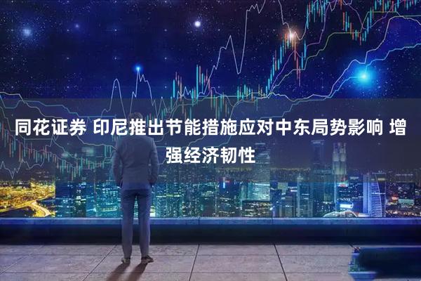 同花证券 印尼推出节能措施应对中东局势影响 增强经济韧性